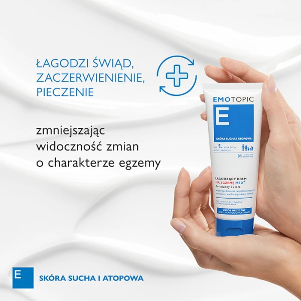 PHARMACERIS E EMOTOPIC ŁAGODZĄCY KREM NA EGZEMĘ MED+ 75 ML