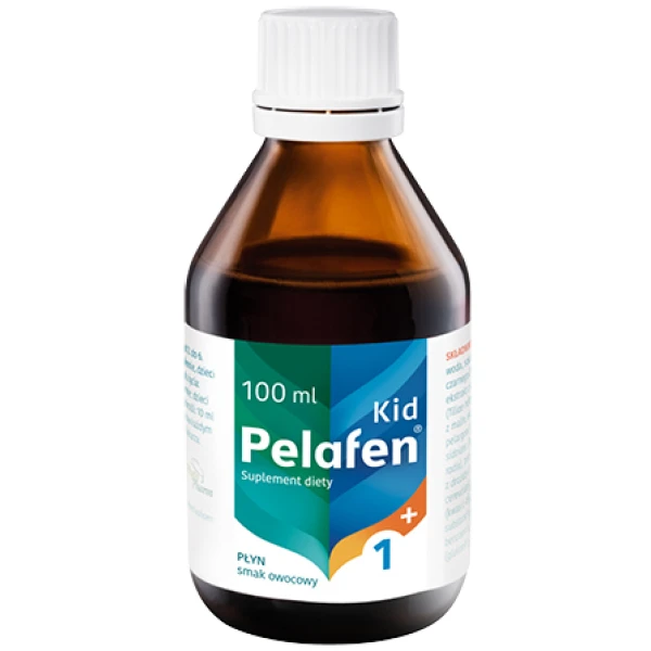 PELAFEN KID 1+ DROGI ODDECHOWE I GARDŁO SYROP DLA DZIECI 100 ML