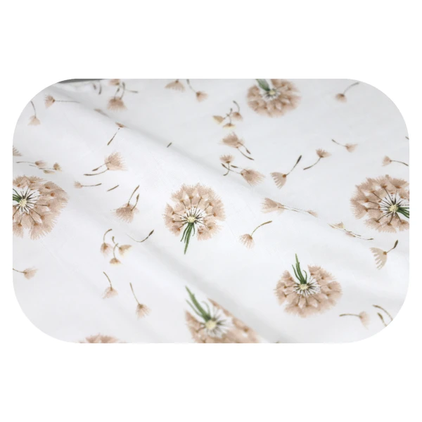 EGA KIDS PIELUSZKA MUŚLINOWA OTULACZ DMUCHAWCE BEŻ 120/120 1 SZTUKA