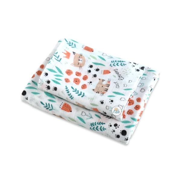 EGA KIDS PIELUSZKA BAMBUSOWA OTULACZ 120/120 KOCIMIĘTKA 1 SZTUKA