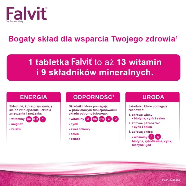 FALVIT 70 TABLETEK X 2 DUOPACK ZESTAW + PREZENT!