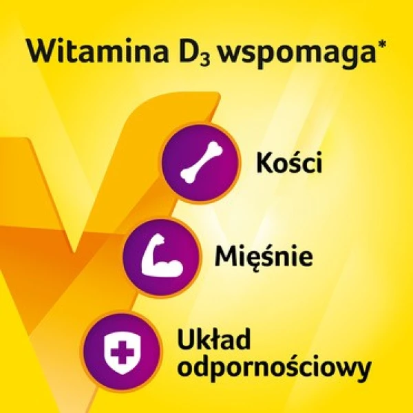 VIGANTOLETTEN MAX ŻELKI Z WITAMINĄ D3 2000 J.M. 60 SZT. 