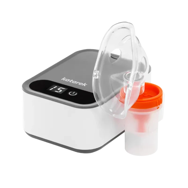 KATAREK INHALO NEBULIZATOR KOMPRESOROWY + 2 RODZAJE SOLI ZESTAW