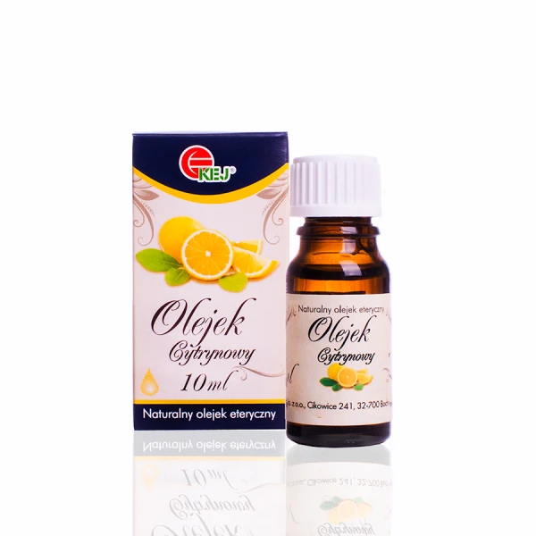 KEJ OLEJEK CYTRYNOWY NATURALNY OLEJEK ETERYCZNY 10 ML