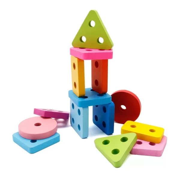 SORTER NAKŁADANKA KSZTAŁTY MONTESSORI