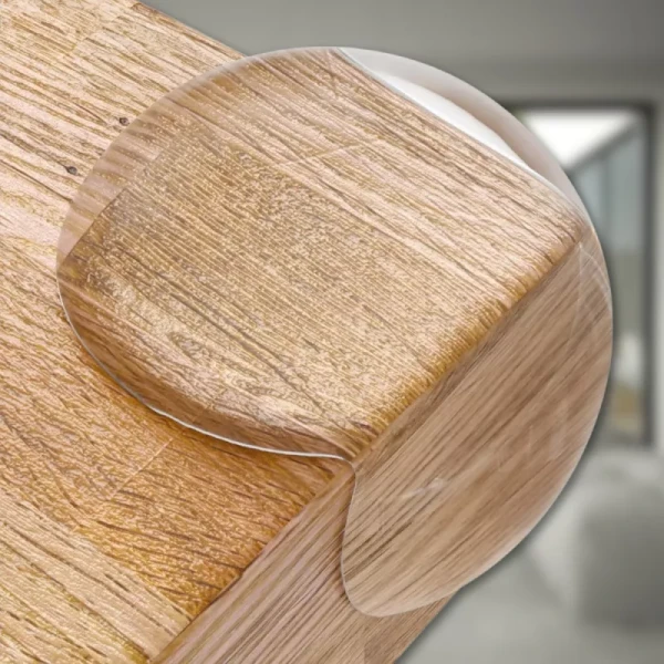 ZABEZPIECZENIE NAROŻNIKÓW NA ROGI STOŁÓW MEBLI BEZBARWNE 12 SZT OKRĄGŁE NICEKIDS