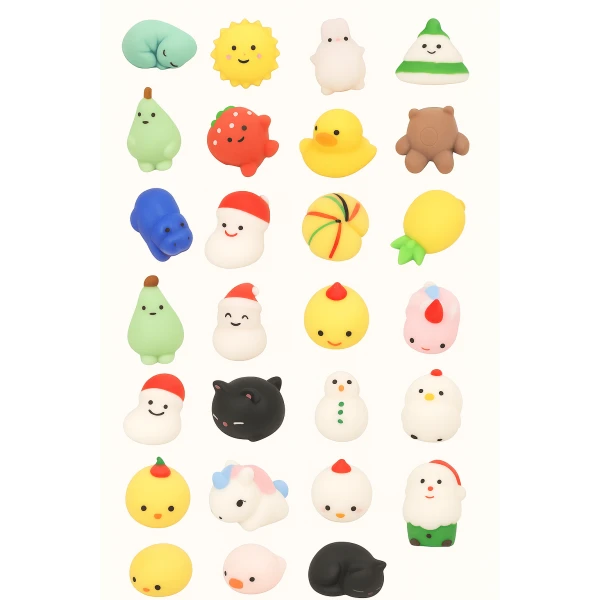 KALENDARZ ADWENTOWY SQUEEZE GNIOTKI 24 SZT. 