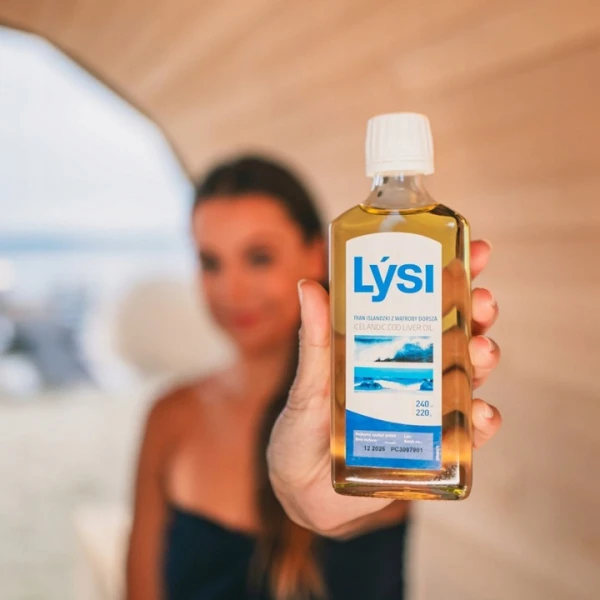 LYSI TRAN NATURALNY OLEJ KWASY OMEGA 3 DHA EPA NA ODPORNOŚĆ 240 ML