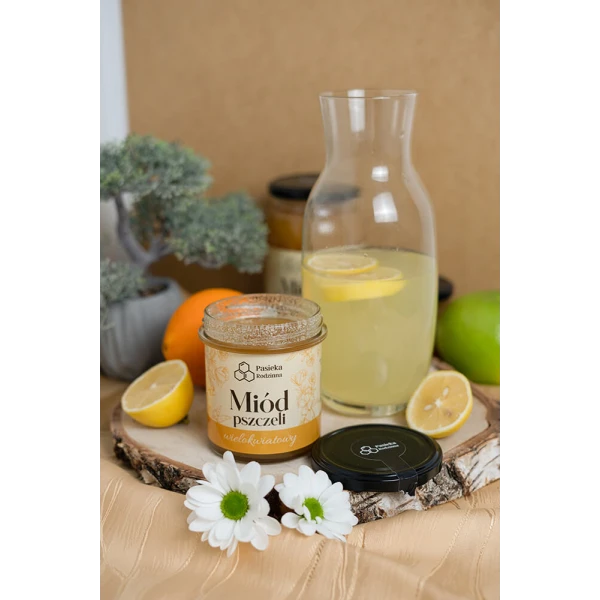 PASIEKA RODZINNA MIÓD PSZCZELI WIELOKWIATOWY 240G