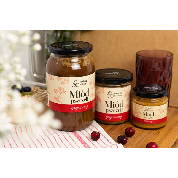 PASIEKA RODZINNA MIÓD PSZCZELI GRYCZANY 240G