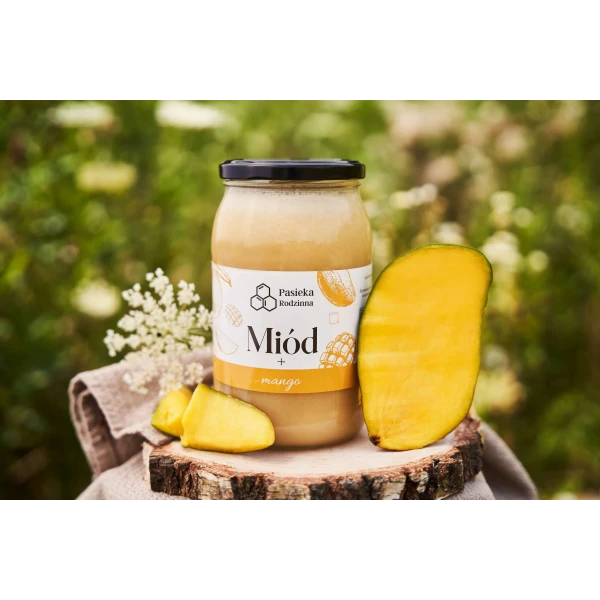 PASIEKA RODZINNA MIÓD Z MANGO 410G