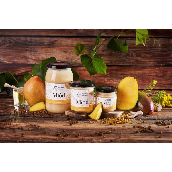PASIEKA RODZINNA MIÓD Z MANGO 1150G