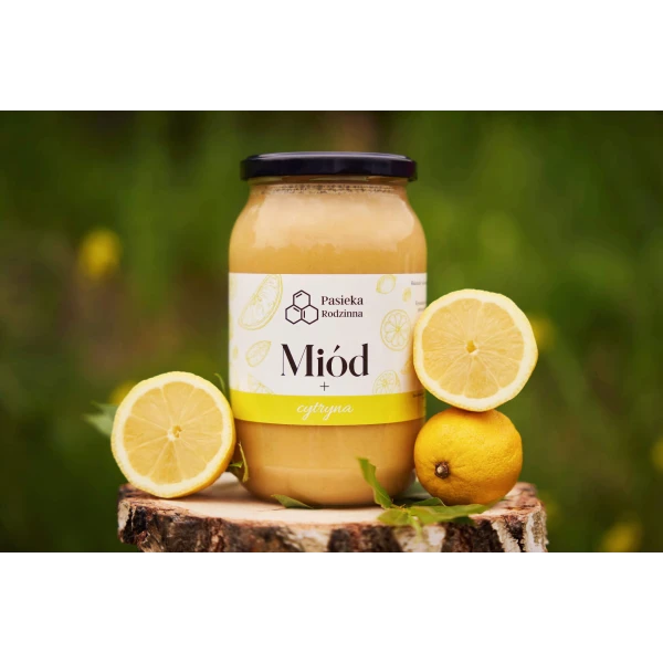 PASIEKA RODZINNA MIÓD Z CYTRYNĄ 1150G
