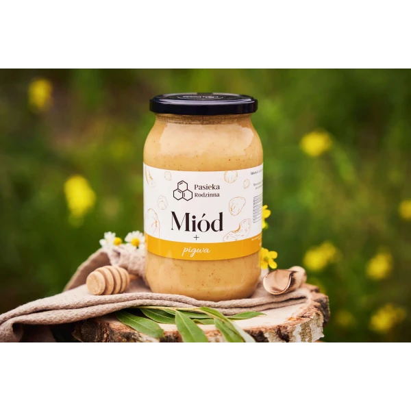 PASIEKA RODZINNA MIÓD Z PIGWĄ 1150G