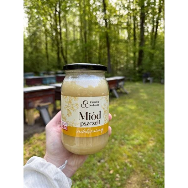PASIEKA RODZINNA MIÓD PSZCZELI WIELOKWIATOWY 1150G