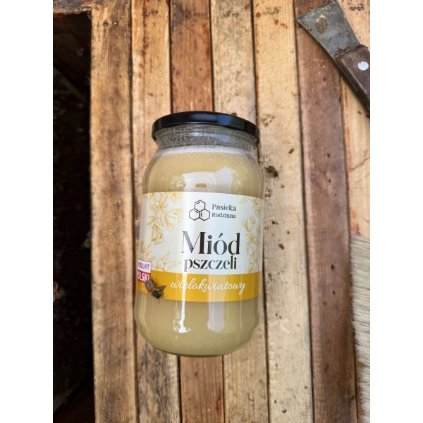 PASIEKA RODZINNA MIÓD PSZCZELI WIELOKWIATOWY 1150G