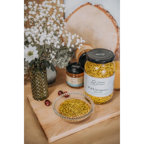PASIEKA RODZINNA PYŁEK KWIATOWY PSZCZELI 600G