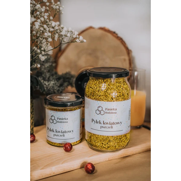 PASIEKA RODZINNA PYŁEK KWIATOWY PSZCZELI 600G