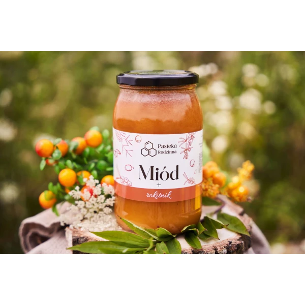 PASIEKA RODZINNA MIÓD Z ROKIETNIKIEM 1150G