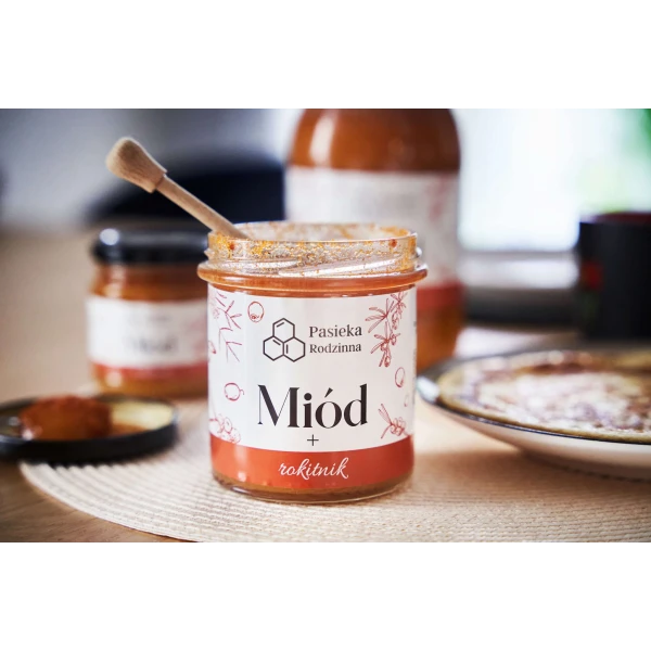 PASIEKA RODZINNA MIÓD Z ROKIETNIKIEM 1150G