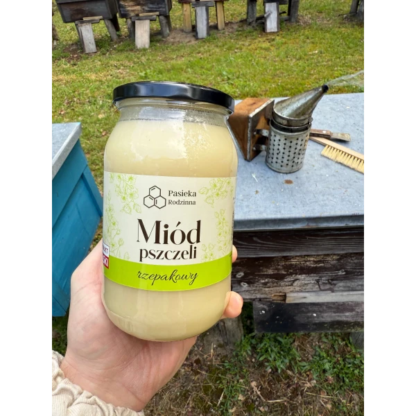 PASIEKA RODZINNA MIÓD RZEPAKOWY 1150G