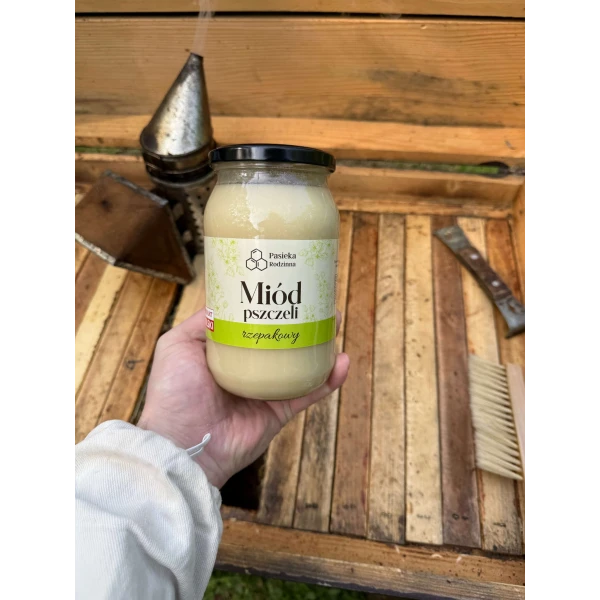 PASIEKA RODZINNA MIÓD RZEPAKOWY 1150G