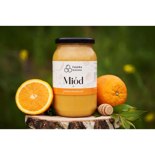 PASIEKA RODZINNA MIÓD Z POMARAŃCZĄ 410G