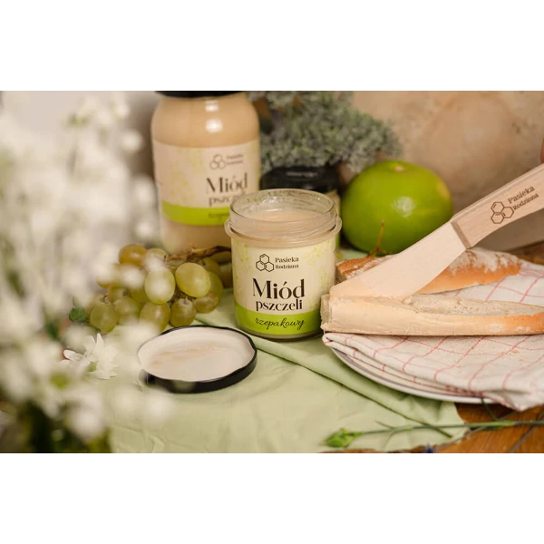 PASIEKA RODZINNA MIÓD RZEPAKOWY 410G