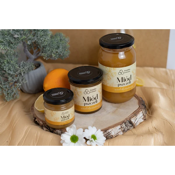 PASIEKA RODZINNA MIÓD WIELOKWIATOWY 410G