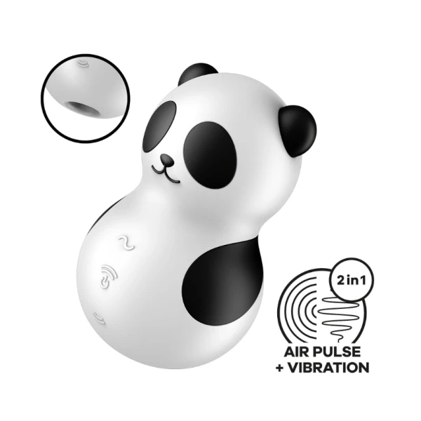 SATISFYER MASAŻER BEZDOTYKOWY STYMULATOR PANDA