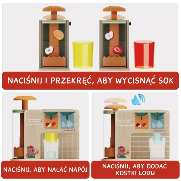 ZABAWKA EDUKACYJNA WYCISKARKA DO SOKÓW 36m+ TOPBRIGHT