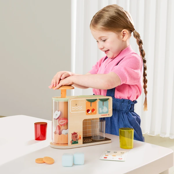 ZABAWKA EDUKACYJNA WYCISKARKA DO SOKÓW 36m+ MONTESSORI TOPBRIGHT