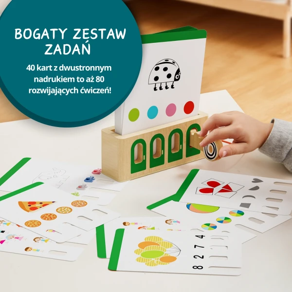 LOGICZNE ŁAMIGŁÓWKI GRA EDUKACYJNA POZIOM ZAAWANSOWANY 36+TOPBRIGHT