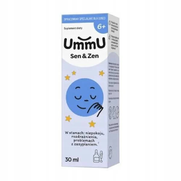 UMMU SEN&ZEN 6+ KROPLE DLA DZIECI MELISA RUMIANEK 30ML