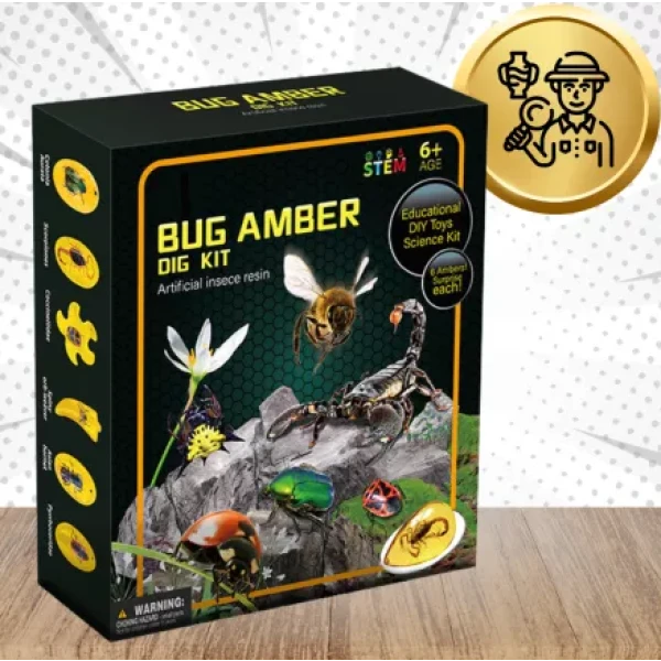 SKAMIELINY WYKOPALISKA OWADÓW ZESTAW DLA MAŁYCH ARCHEOLOGÓW