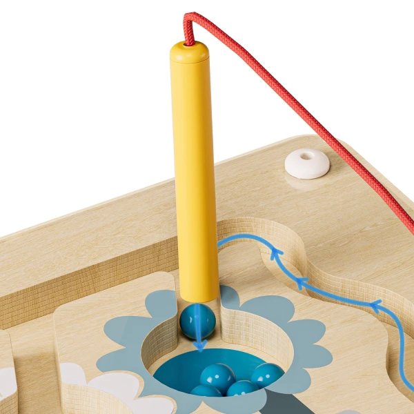 LABIRYNT MAGNETYCZNY PRACOWNITA PSZCZÓŁKA TOPBRIGHT