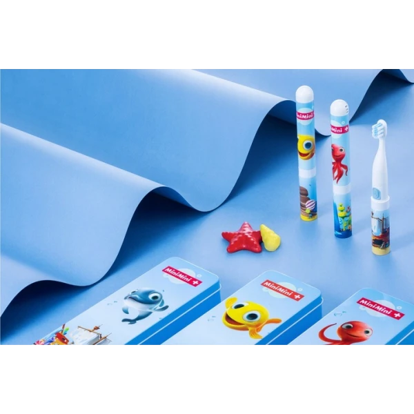 VITAMMY SZCZOTECZKA SONICZNA ELEKTRYCZNA Z ETUI DLA DZIECI 3+ OŚMIORNICZKA MINIM