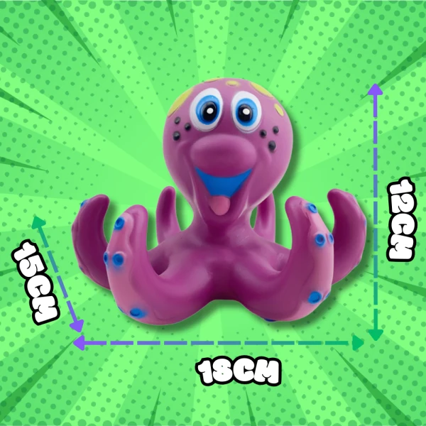 ZABAWKA OŚMIORNICZKA DO WANNY KĄPIELI WODNA PŁYWAJĄCA OŚMIORNICA DLA DZIECI 