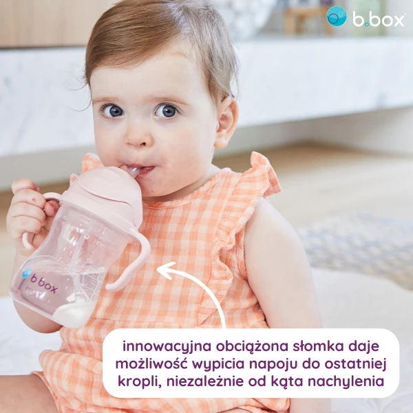 B.BOX ZESTAW NA START 3 W 1 BIDON, SMYCZ, SŁOMKI BLUSH
