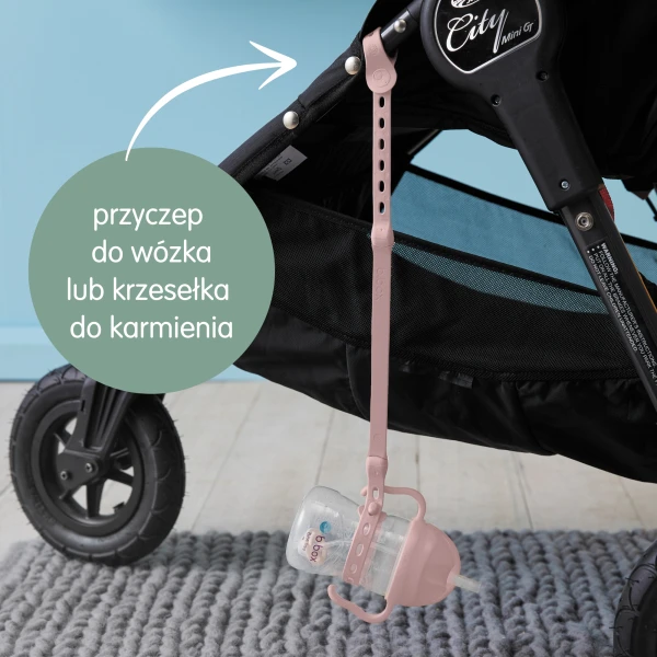 B.BOX ZESTAW NA START 3 W 1 BIDON, SMYCZ, SŁOMKI BLUSH
