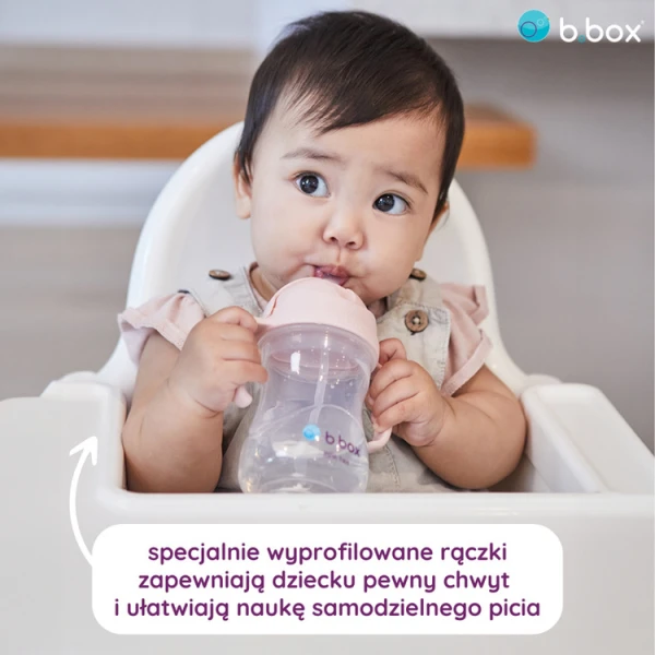 B.BOX ZESTAW NA START 3 W 1 BIDON, SMYCZ, SŁOMKI BLUSH