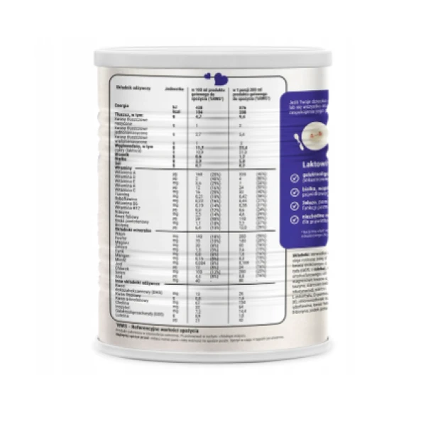 LAKTOWIT ODŻYWCZE MLEKO NIEJADEK 1-10LAT 400 G