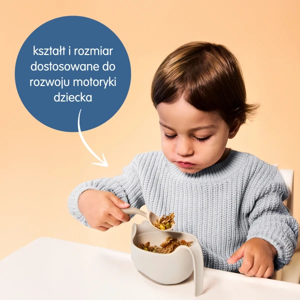 B.BOX PIERWSZE SZTUĆCE DLA NIEMOWLĄT LATTE