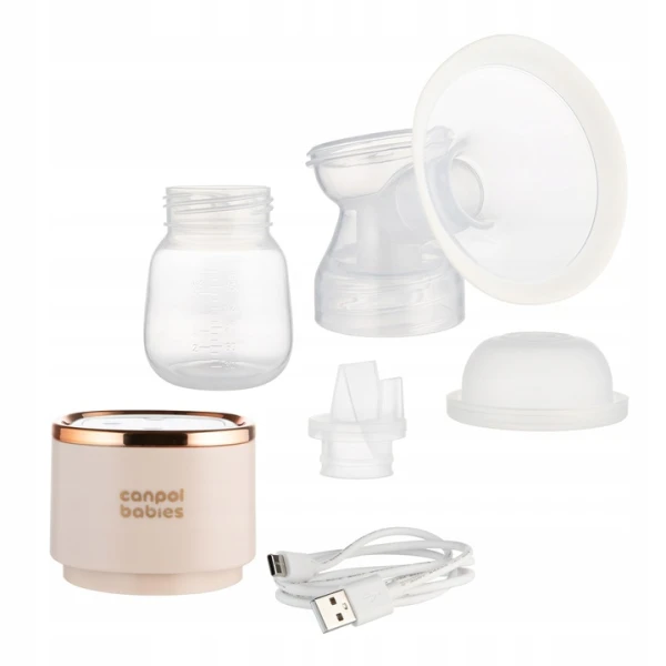 CANPOL BABIES PRZENOŚNY LAKTATOR ELEKTRYCZNY POWER PUMP CICHY