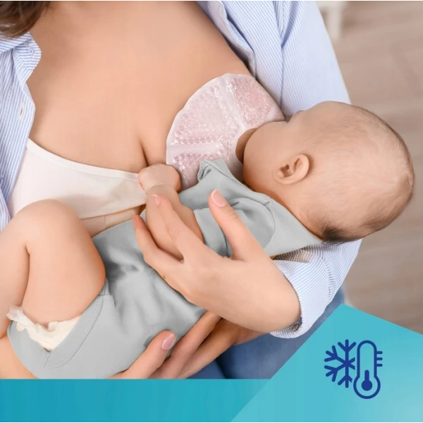 CANPOL BABIES KOMPRESY ŻELOWE NA PIERSI CIEPŁO ZIMNO 2SZT