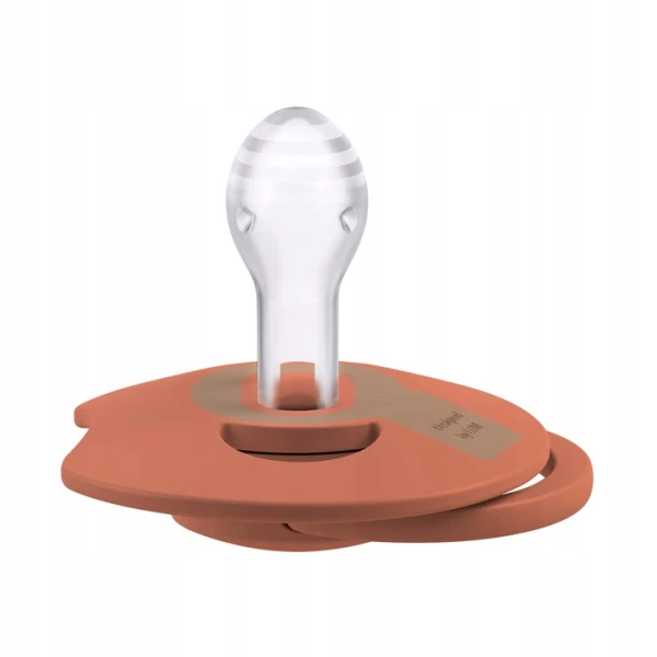 LOVI SMOCZEK SILIKONOWY DYNAMICZNY PRIME GRANOLA/ORANGE 18M+ 2SZT.