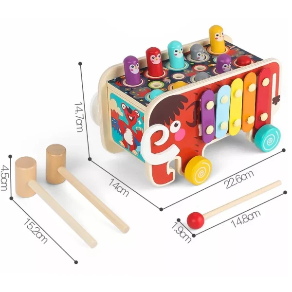 PRZEBIJAK WBIJAK SORTER CYMBAŁKI MAMUT NA KOŁACH JHTOY-561