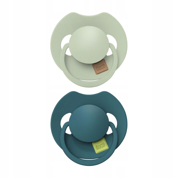 LOVI SMOCZEK SILIKONOWY DYNAMICZNY PRIME PISTACHIO/GREEN 18M+ 2SZT