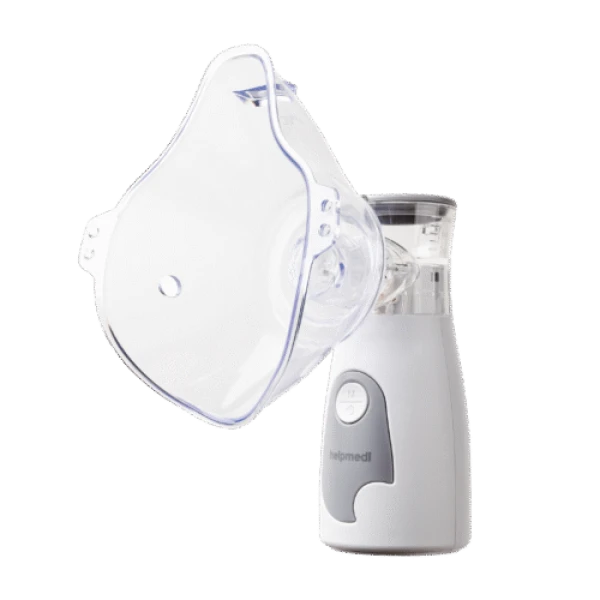 HELPMEDI NEBUCARE 2.0 NEBULIZATOR INHALATOR SIATECZKOWY PRZENOŚNY ZESTAW