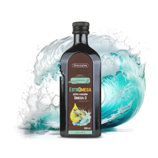 SKOCZYLAS ESTROMEGA RYBIE KWASY OMEGA 3 DHA + EPA 250 ML 